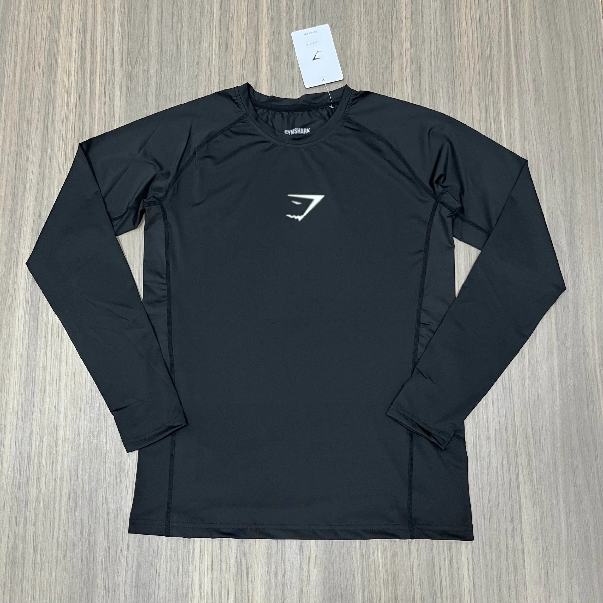 Shark Compression Long Sleeve Black