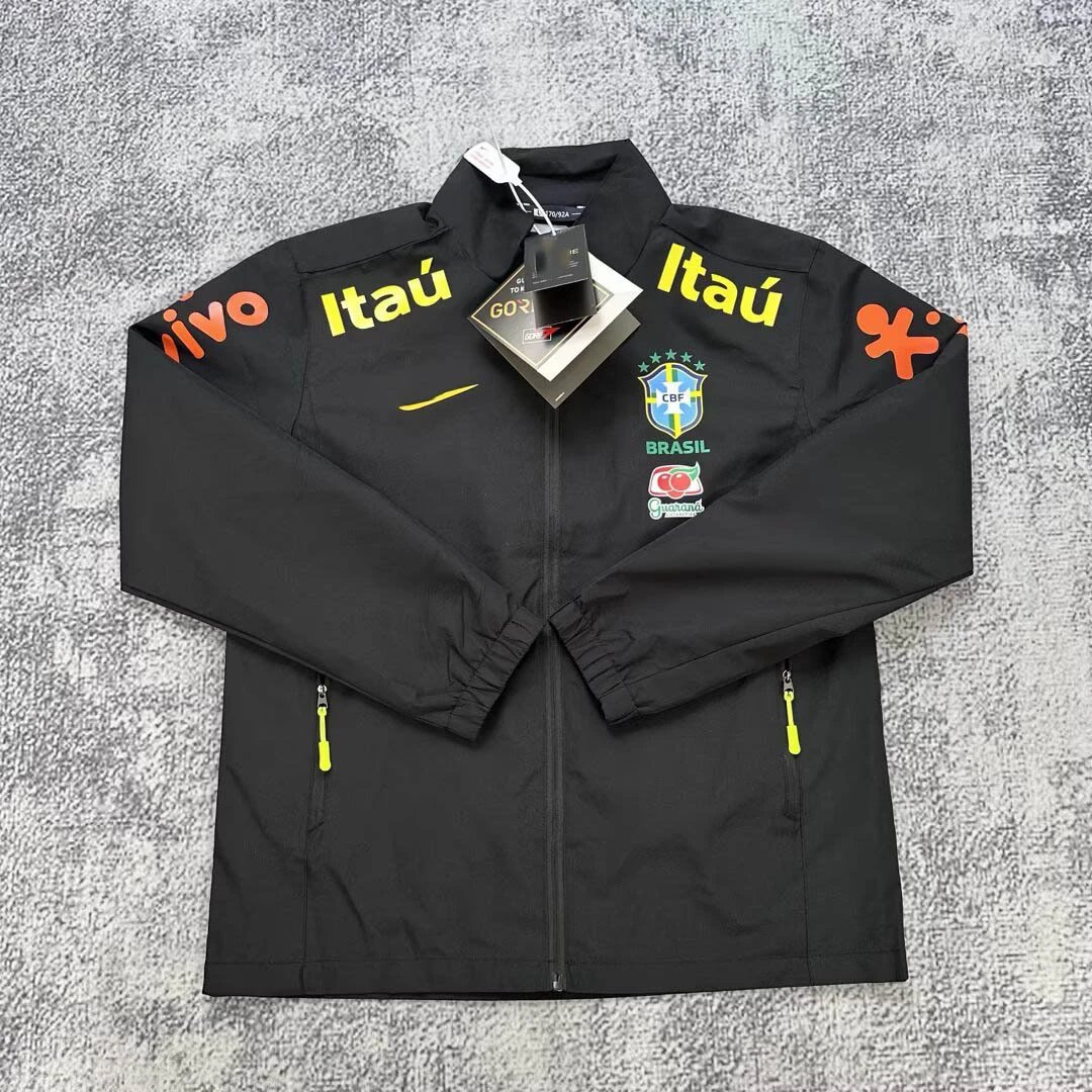 Brazil Black Stand Collar Style - EU Size