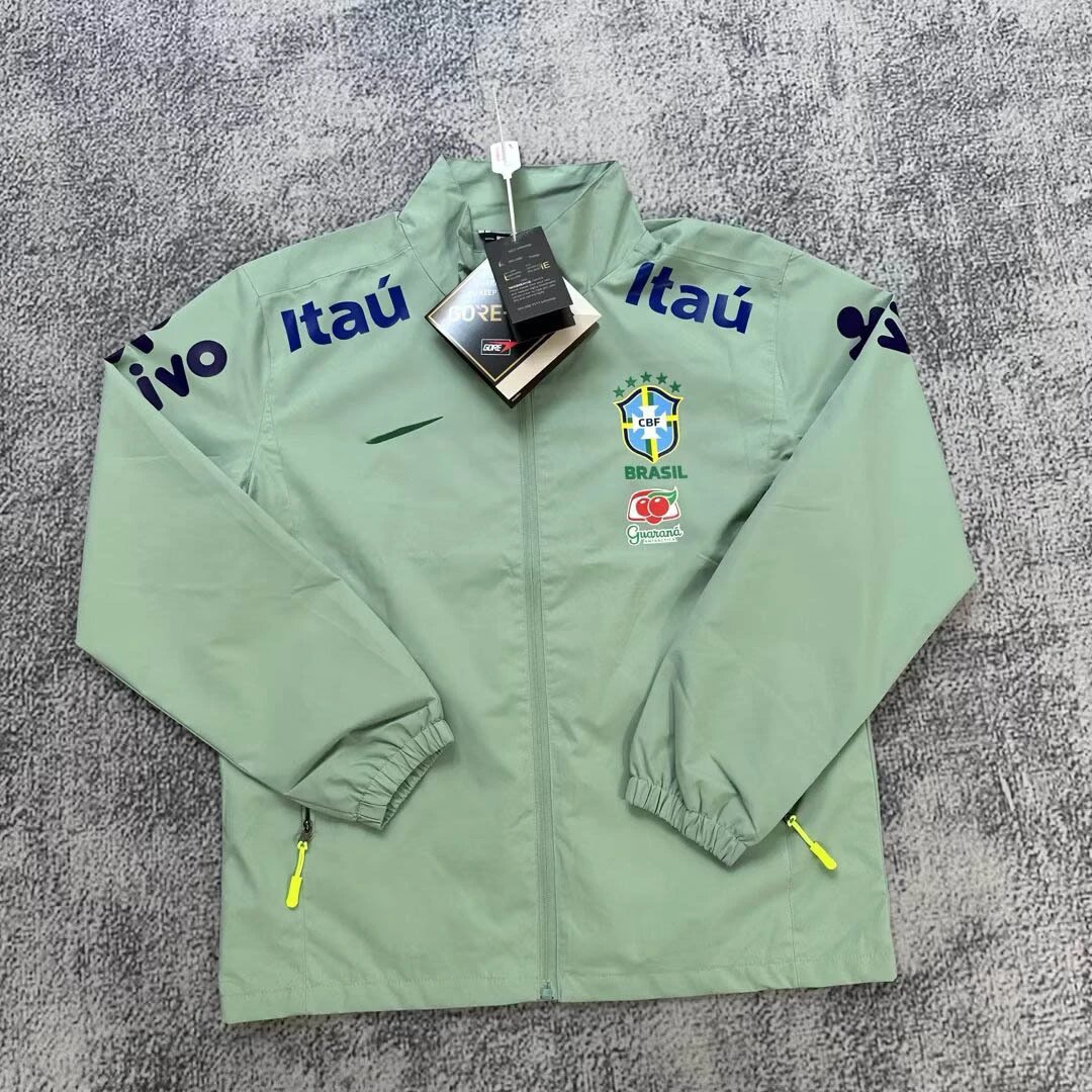 Brazil Green Stand Collar Style - EU Size