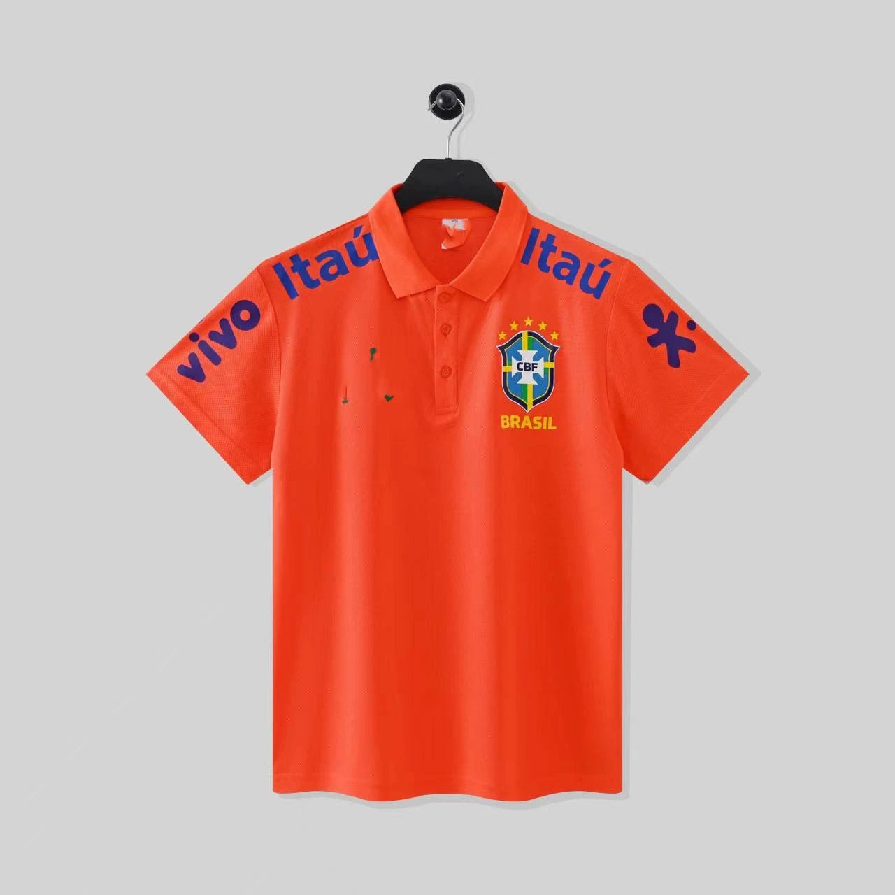 Brazil Orange Jumpman Polo Style
