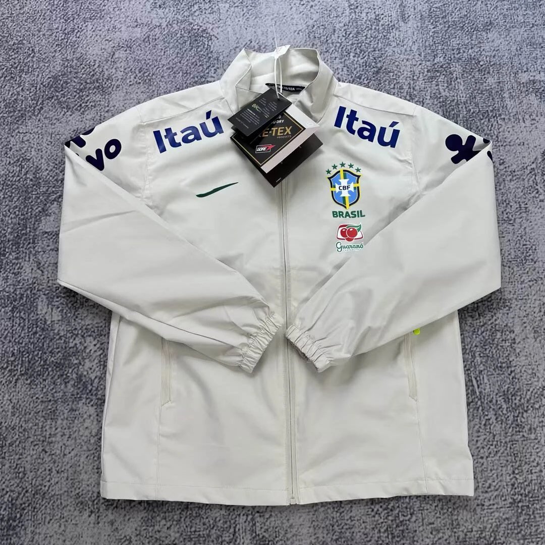 Brazil White Stand Collar Style - EU Size