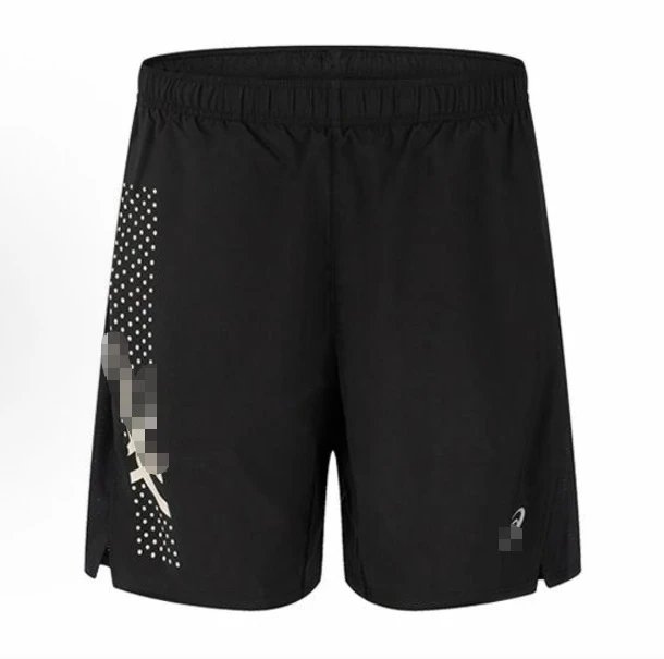 ASICS Matching Sets Short-Sleeve Performance T-Shirt and Shorts Set — Black shorts