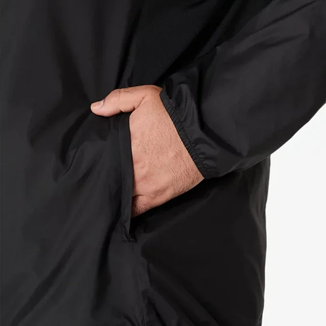 ASICS Jackets Hooded full-zip windbreaker jacket with contrast zipper and dotted sleeve graphic product detail image 2