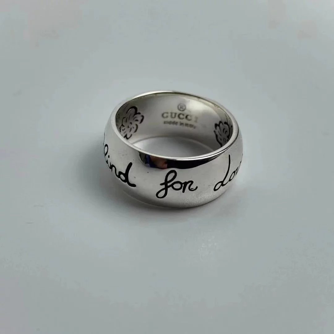 Bird Ring Thick Ins Style Couple Pair Ring 925s Pure Silver Ring