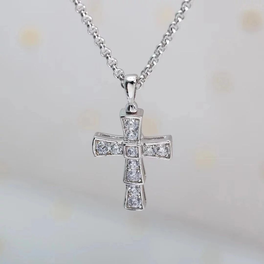 Elegant Cross Pendant Necklace