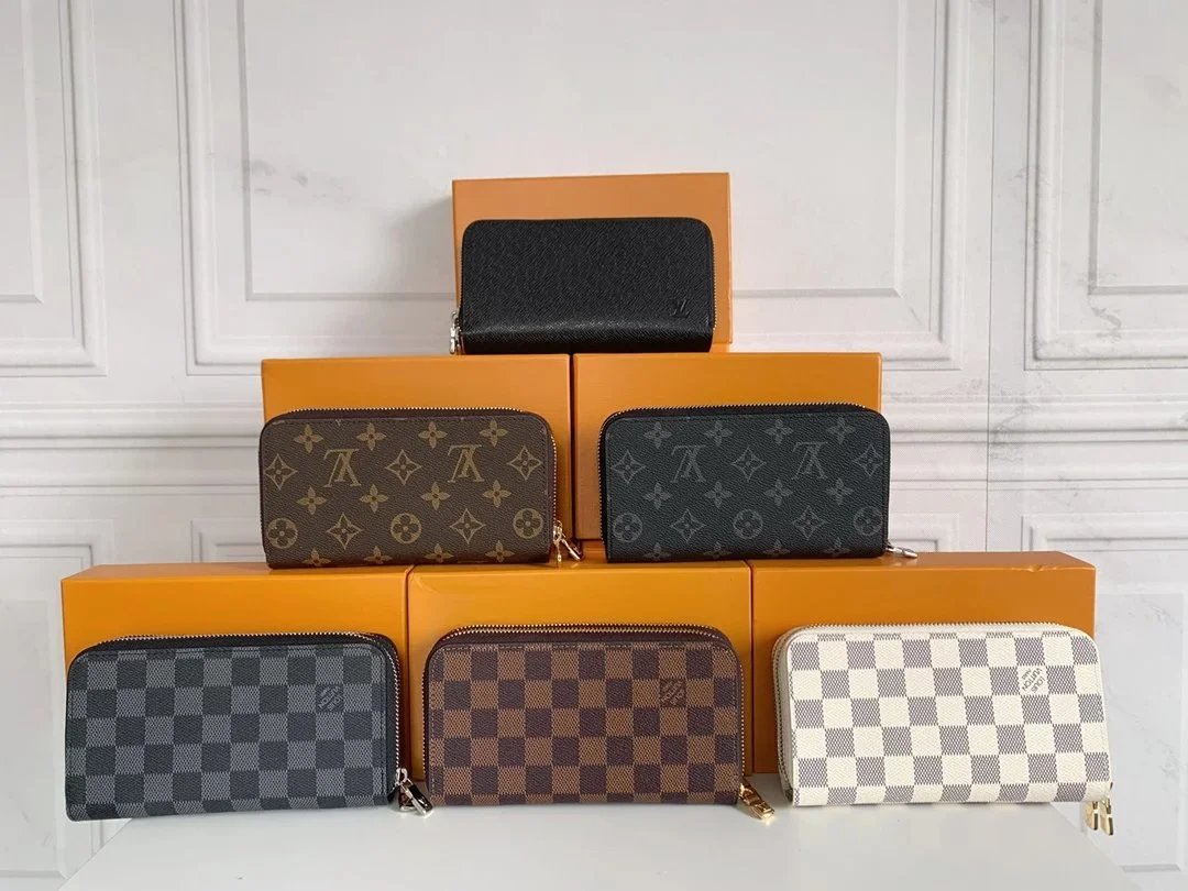 Louis Vuitton Monogram and Damier Wallets