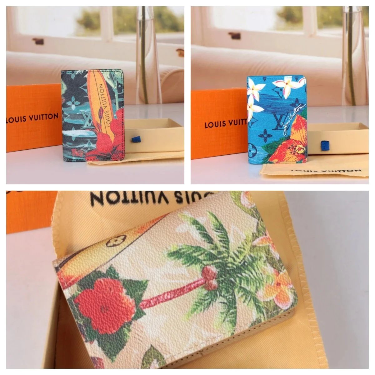 Louis Vuitton Tropical Print Card Holder