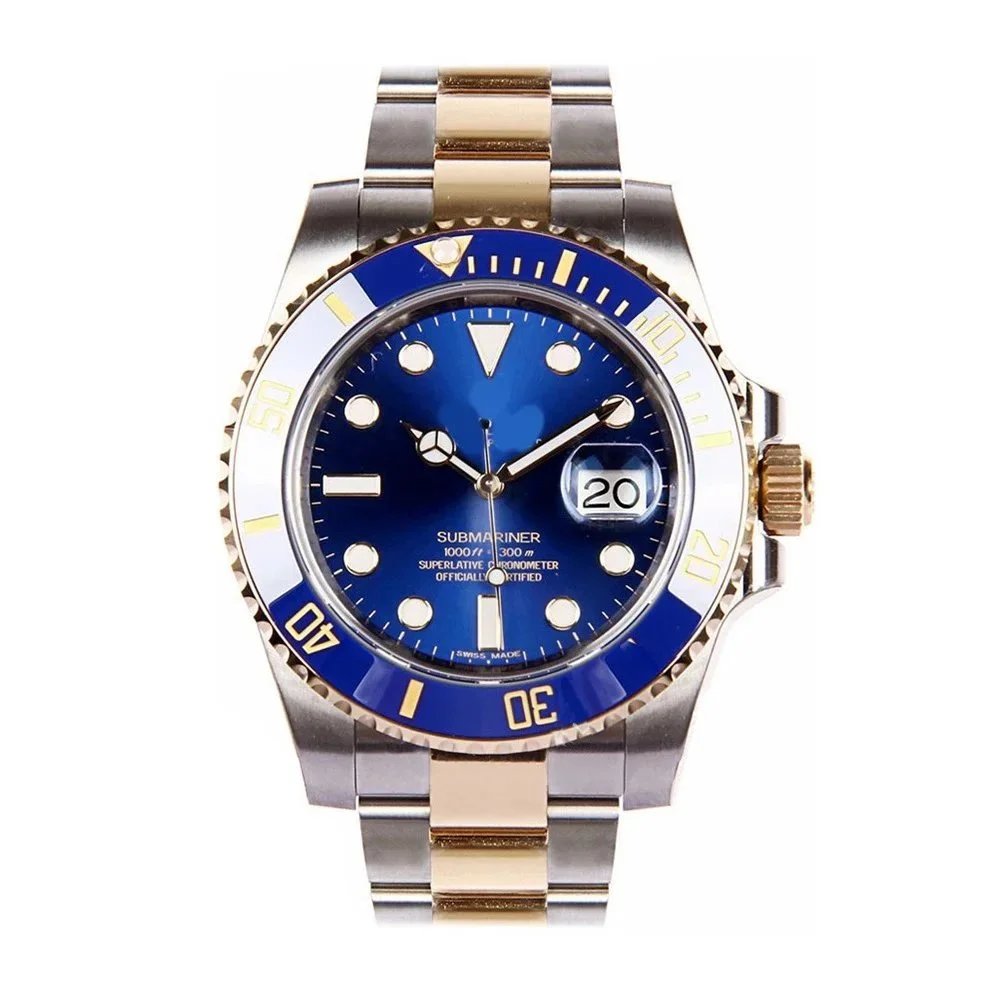 Two - tone_Gold & Blue Dial