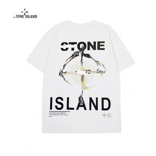 Stone Island Compass Logo T-Shirt Gray - 12