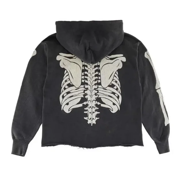 Unbranded Hoodies & Sweatshirts Distressed Graphic Print Hoodie product detail image 12