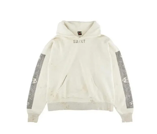 Unbranded Hoodies & Sweatshirts Distressed Graphic Print Hoodie product detail image 15