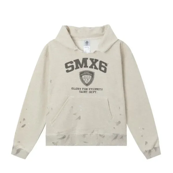 The Salvation Army x Streetwear Collaboration Distressed Olive Long-Sleeve T-Shirt - 25