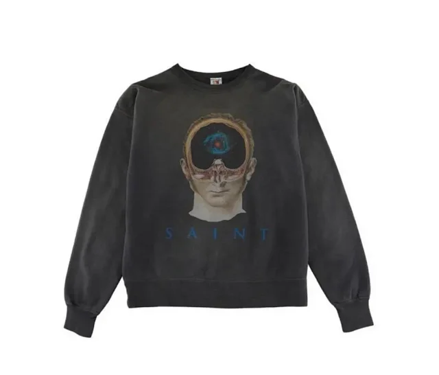 Unbranded Hoodies & Sweatshirts Distressed Graphic Print Hoodie product detail image 44