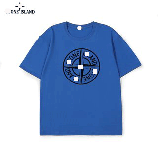 Stone Island Compass Logo T-Shirt Gray - 42