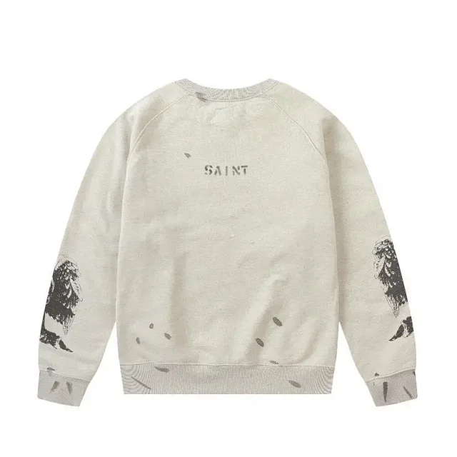 Unbranded Hoodies & Sweatshirts Distressed Graphic Print Hoodie product detail image 56