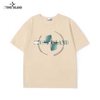 Stone Island Compass Logo T-Shirt Gray - 25