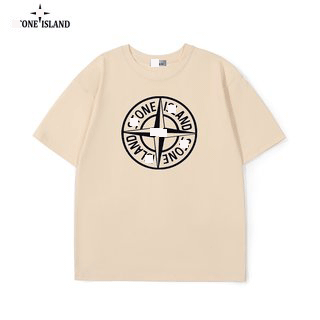 Stone Island Compass Logo T-Shirt Gray - 40