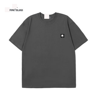 Stone Island Compass Logo T-Shirt Gray - 47