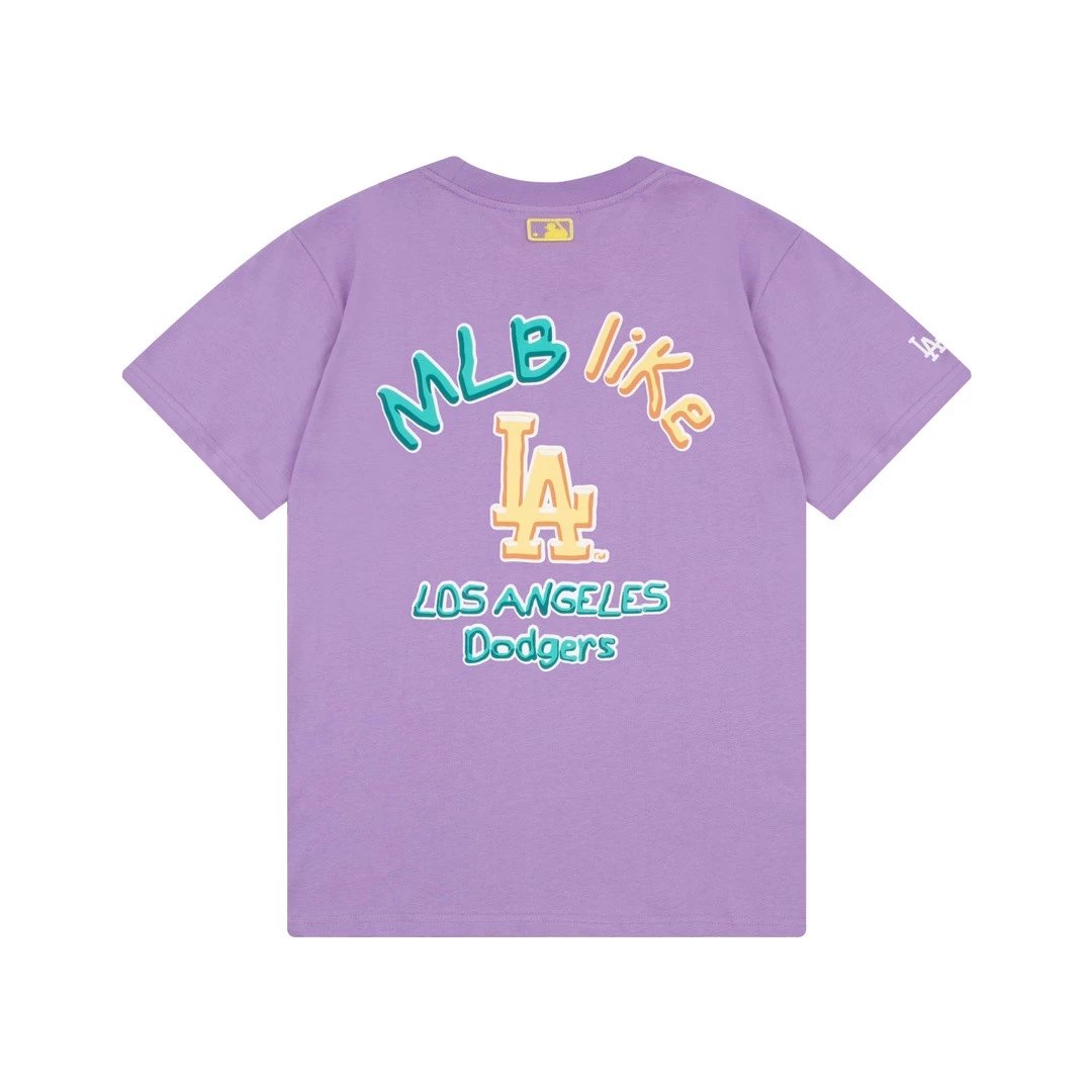 MLB x Los Angeles Dodgers MLB Like Purple Graphic T-Shirt