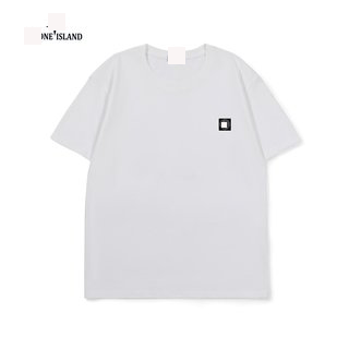 Stone Island Compass Logo T-Shirt Gray - 45