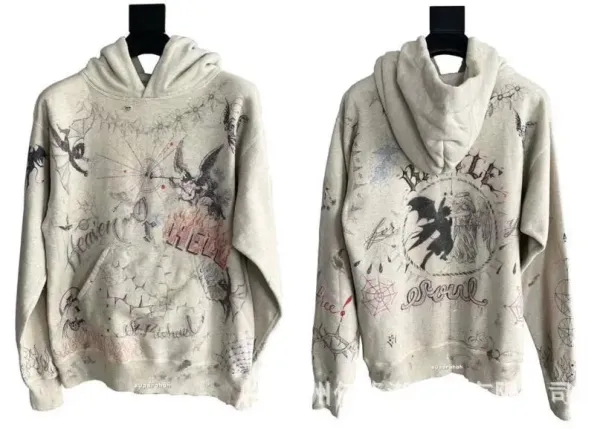 The Salvation Army x Streetwear Collaboration Distressed Olive Long-Sleeve T-Shirt - 20