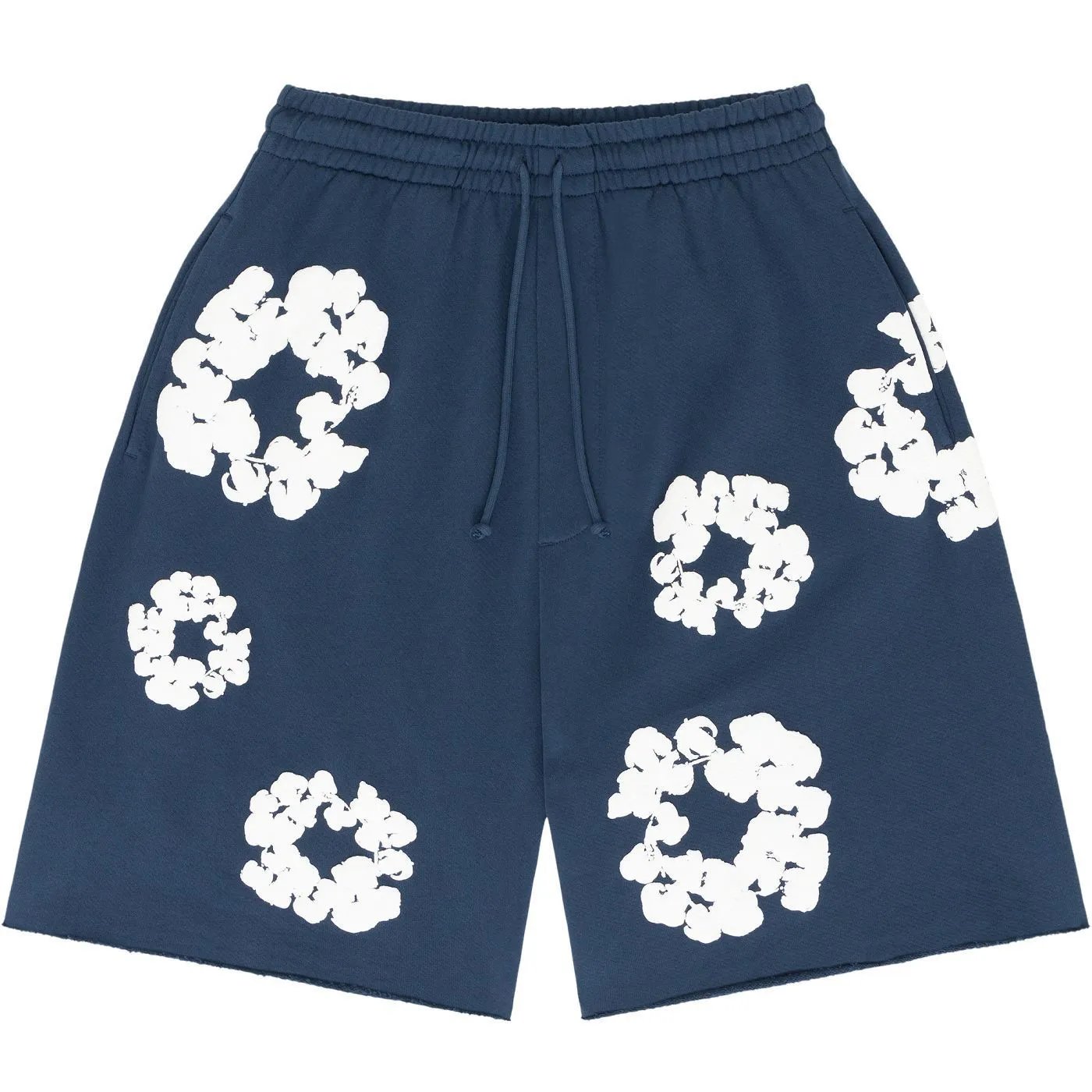 Design Floral Print Purple Sweatpants - 16