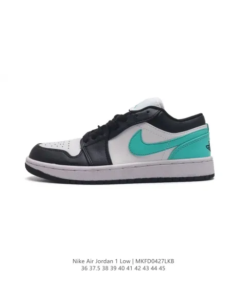 Air Jordan 1 Zoom Air Craft Black/Gray Sneakers - 35