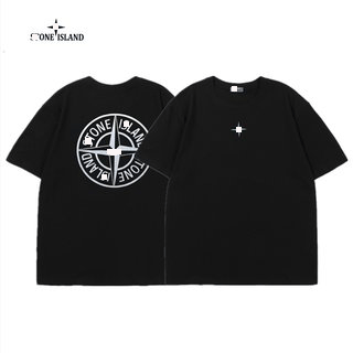 Stone Island Compass Logo T-Shirt Gray - 14