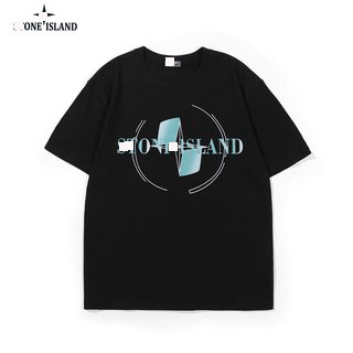 Stone Island Compass Logo T-Shirt Gray - 23