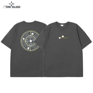 Stone Island Compass Logo T-Shirt Gray - 31