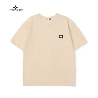Stone Island Compass Logo T-Shirt Gray - 46