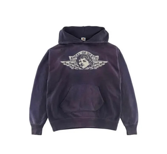 Unbranded Hoodies & Sweatshirts Distressed Graphic Print Hoodie product detail image 13
