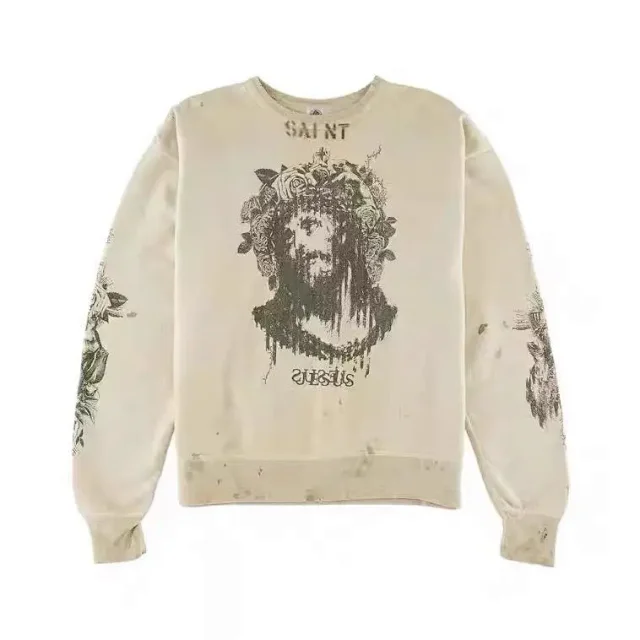 Unbranded Hoodies & Sweatshirts Distressed Graphic Print Hoodie product detail image 50