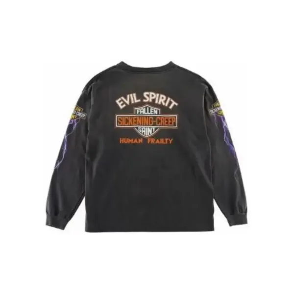 The Salvation Army x Streetwear Collaboration Distressed Olive Long-Sleeve T-Shirt - 72