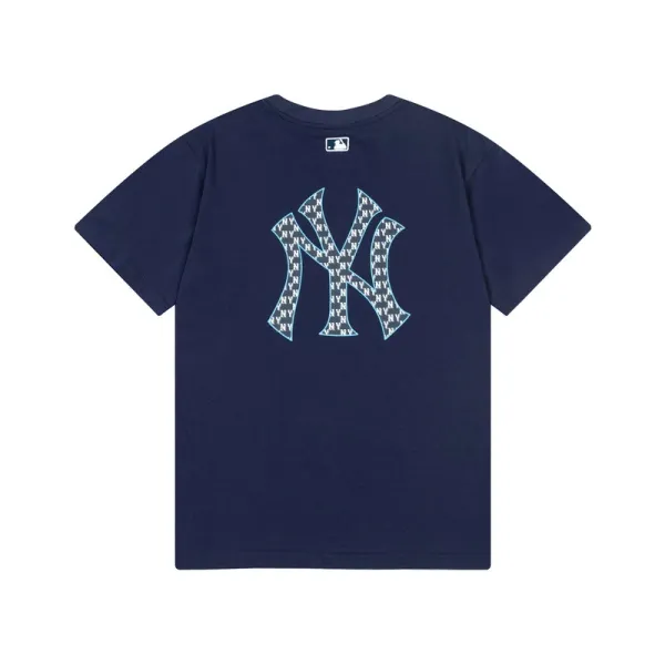 MLB New York Yankees Paisley Logo White T-Shirt - 6