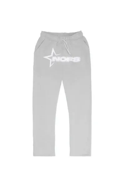 NOFS Star Logo Gray Sweatpants - 1