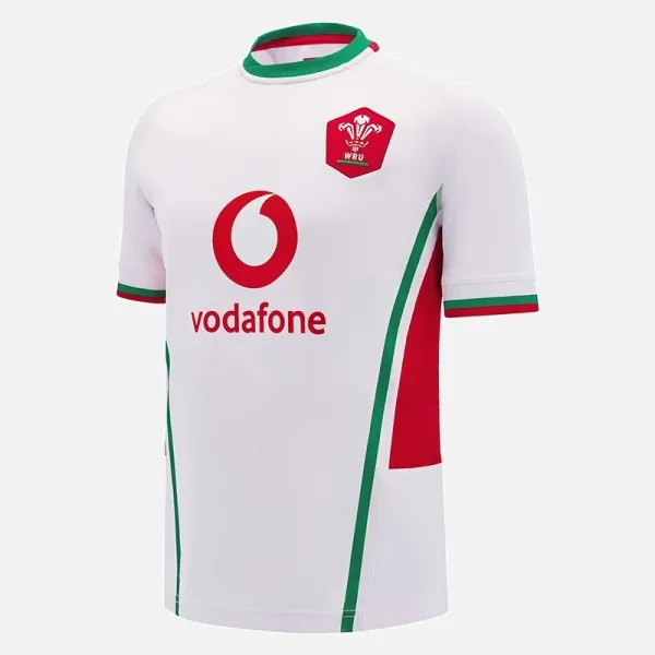 Wales Rugby Union x Vodafone White Away Jersey - 1