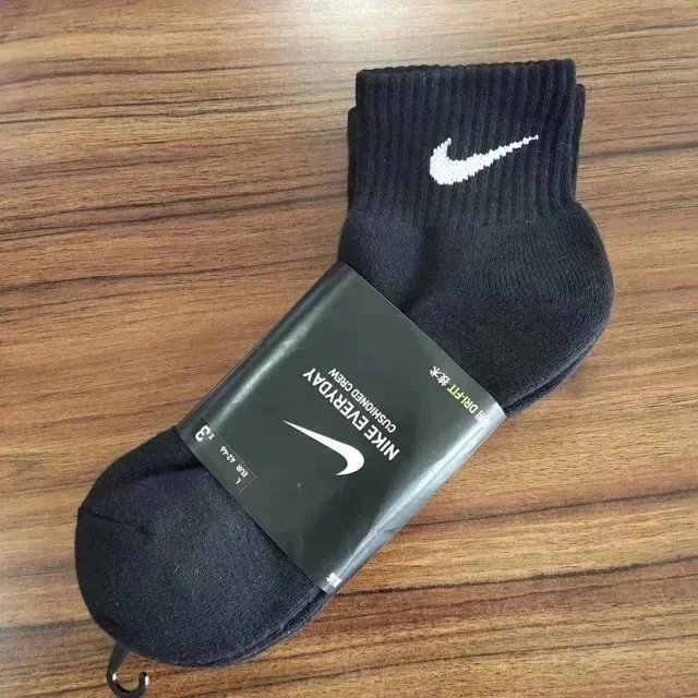 three pairs of black