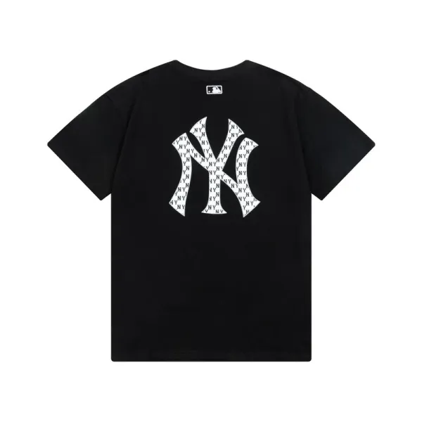 MLB New York Yankees Paisley Logo White T-Shirt - 7