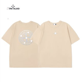 Stone Island Compass Logo T-Shirt Gray - 16