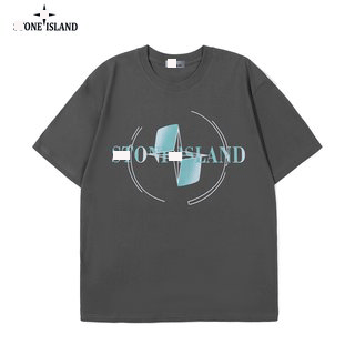 Stone Island Compass Logo T-Shirt Gray - 26