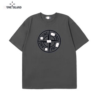 Stone Island Compass Logo T-Shirt Gray - 41