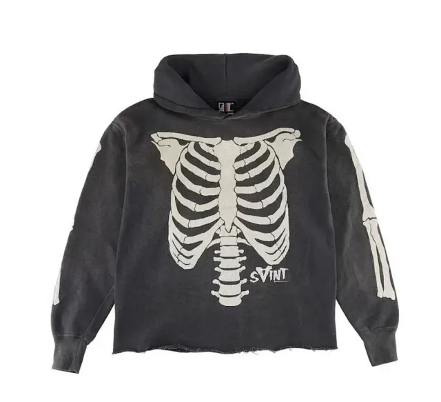 Unbranded Hoodies & Sweatshirts Distressed Graphic Print Hoodie product detail image 11