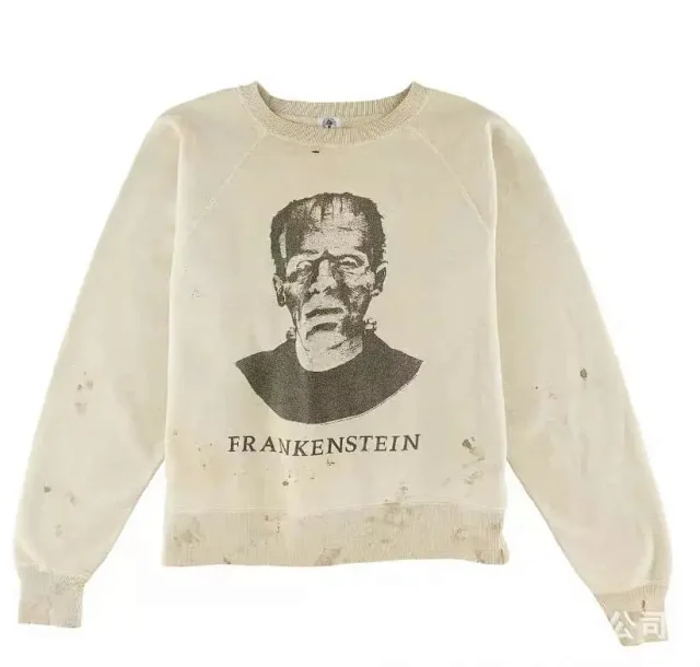 Unbranded Hoodies & Sweatshirts Distressed Graphic Print Hoodie product detail image 59