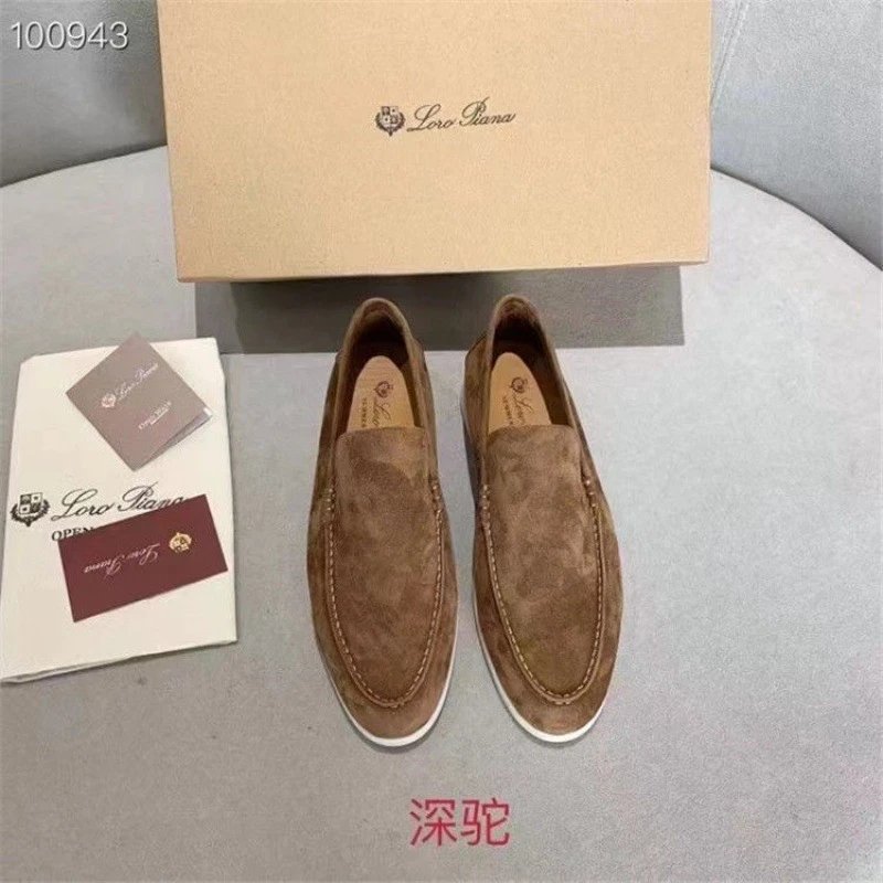 Loro Piana Summer Walk Suede Loafers product photo 3