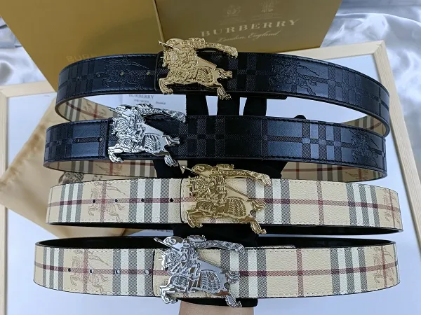 Burberry Equestrian Knight Card Holder Beige Accessories - 3
