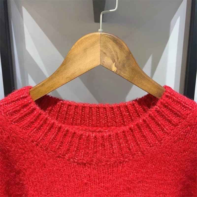 Jacquemus JACQ EMUS Knit Sweater White - 5