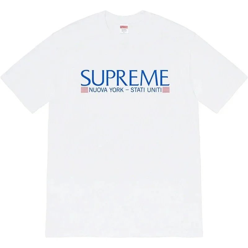 Supreme T-shirt Nuova York White
