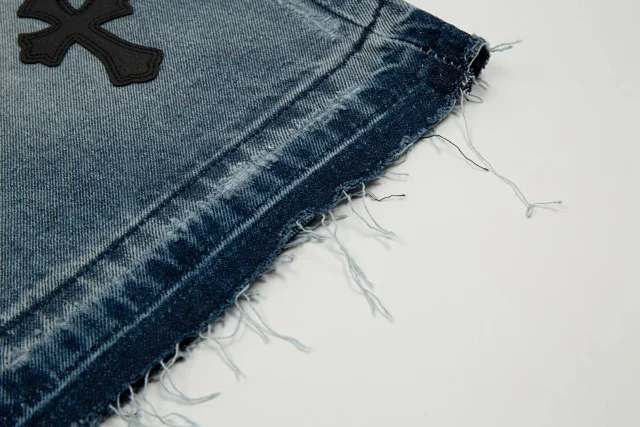 Unbranded Shorts Denim with Cross Appliqué product detail image 24