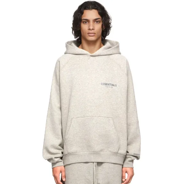 Fear of God Essentials Black Classic Hoodie - 18